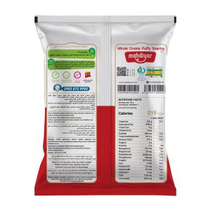 سویق پفی غلات کامل با طعم کچاپ