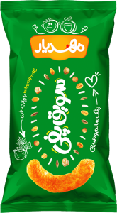 سویق پفی مدارس با طعم پیاز و جعفری