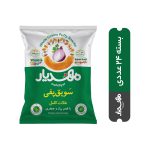 سویق پفی غلات کامل با طعم پیاز و جعفری | بسته 24 عددی