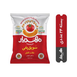 سویق پفی غلات کامل مهدیار با طعم کچاپ عمده