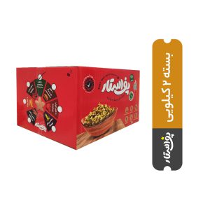 اسنک چهارجوانه پف استار با طعم پنیری | کارتن 2 کیلویی