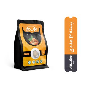 پودر نوشیدنی فوری شیر بادام | بسته 12 عددی
